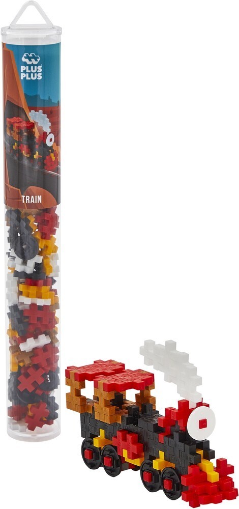 Plus-Plus tube trein: 100 stuks (4285)