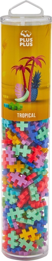Plus-Plus tube tropical: 240 stuks (4261)
