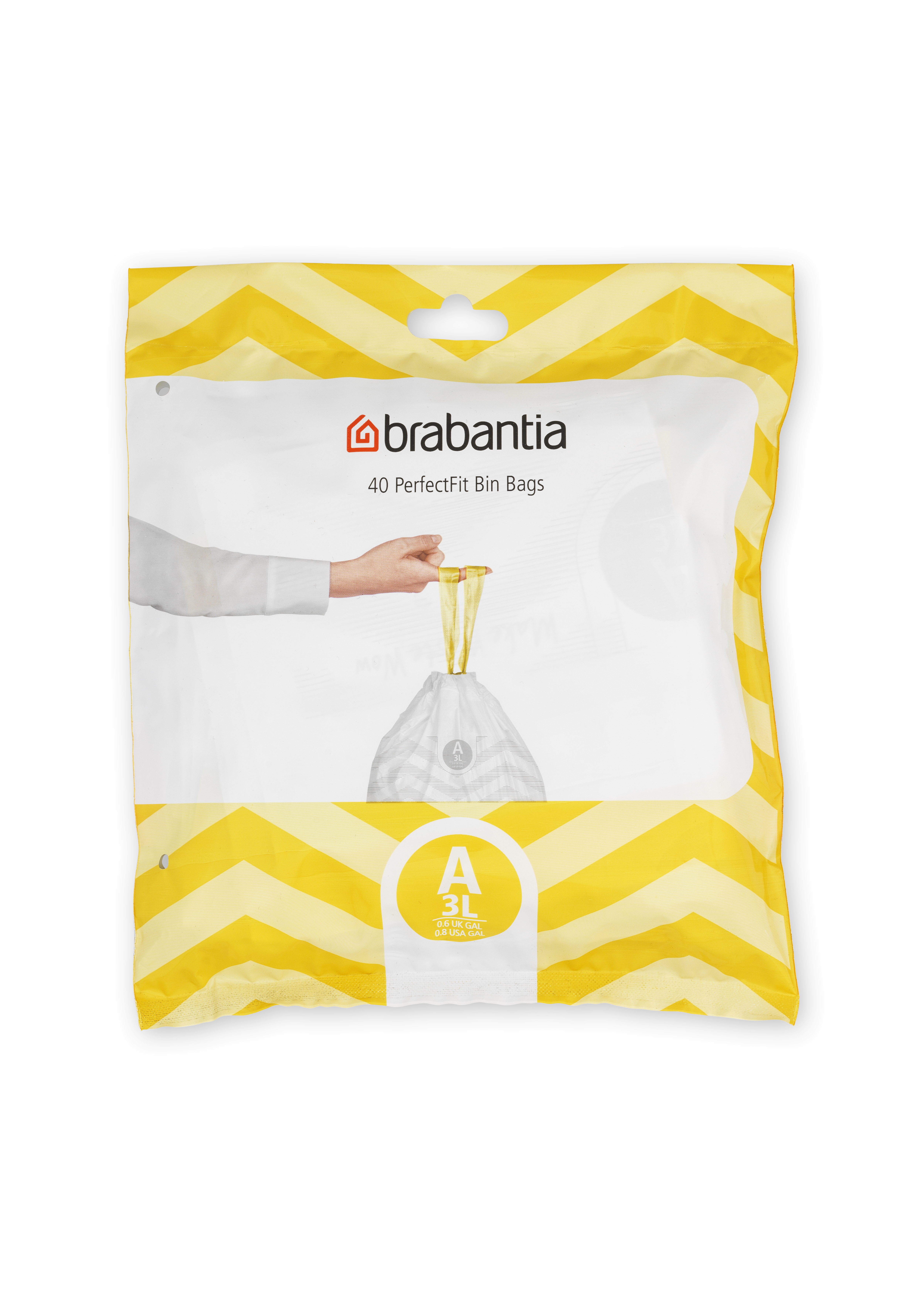 Brabantia afvalzak A 3-5 liter 40 stuks