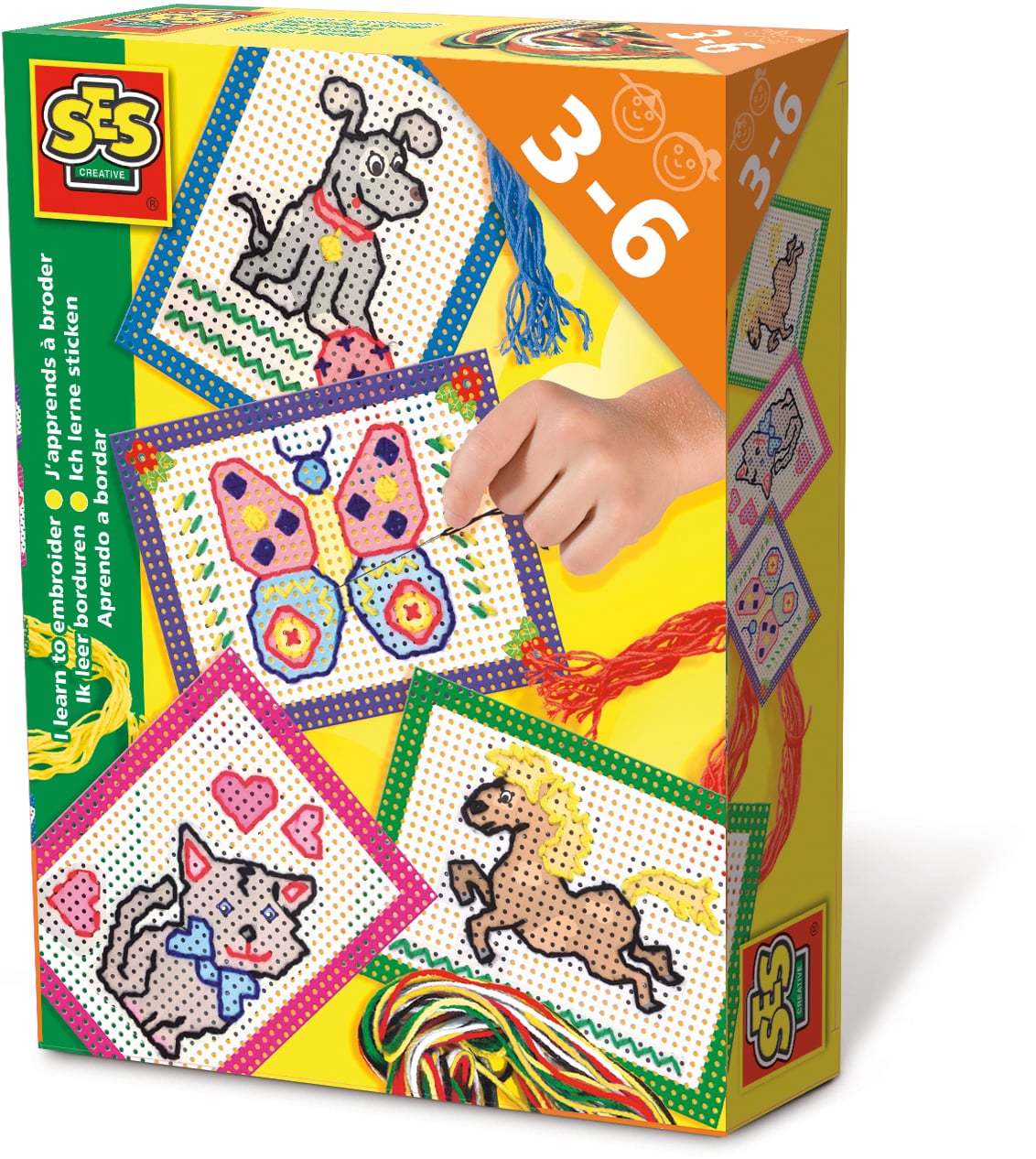 SES Ik leer borduren afbeelding