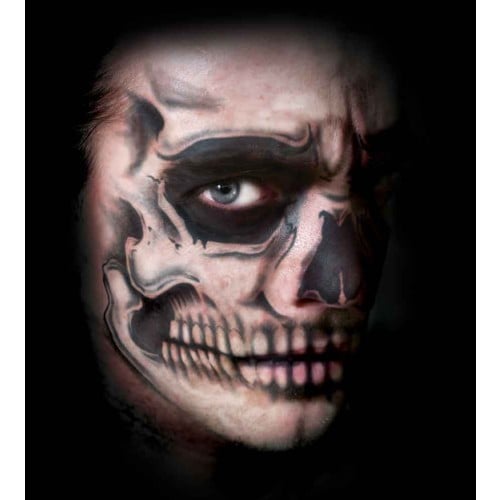 Face Tattoo Skull face