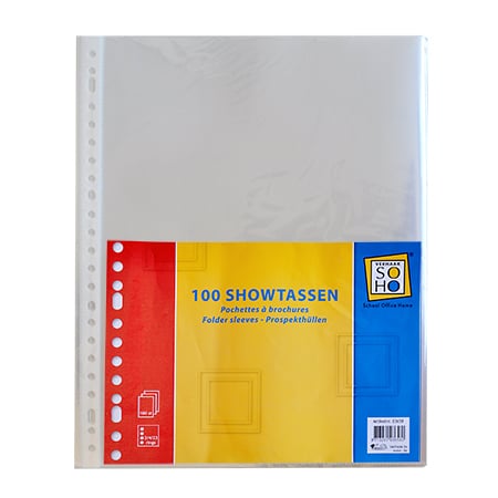 SOHO Showtassen 23 rings 100 stuks 50mu SOHO afbeelding