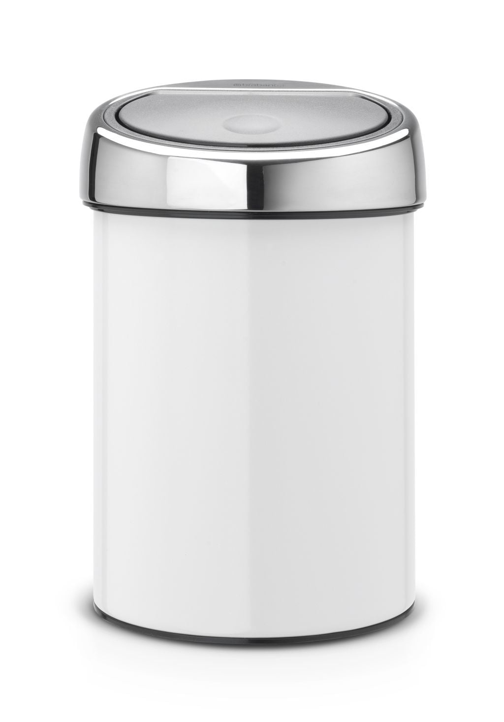 Brabantia touch bin wandafvalemmer 3 liter white