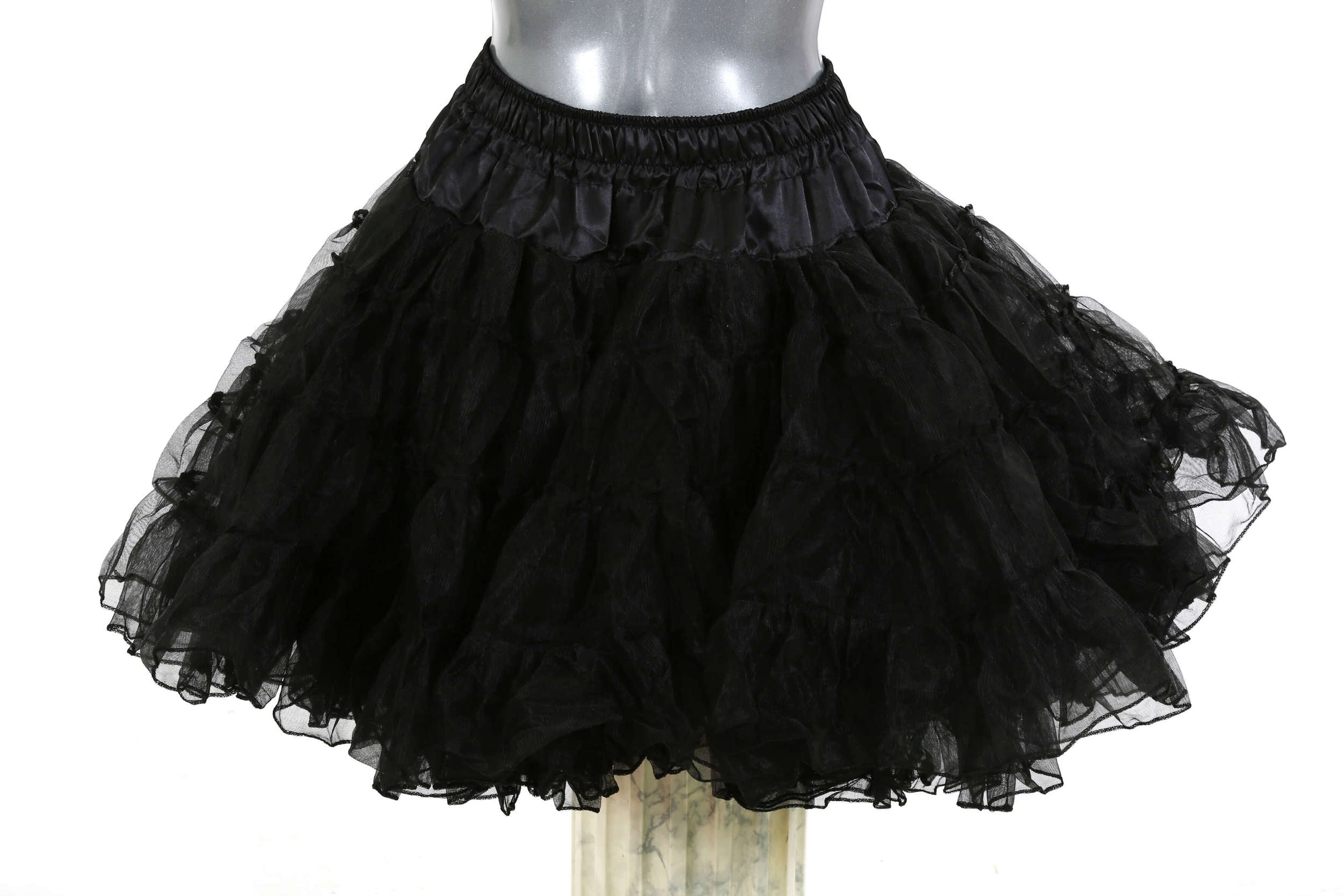 petticoat long zwart