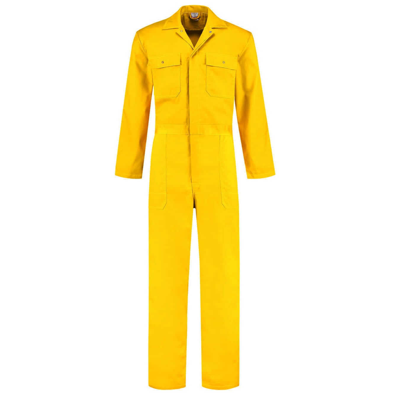 Gele kinderoverall