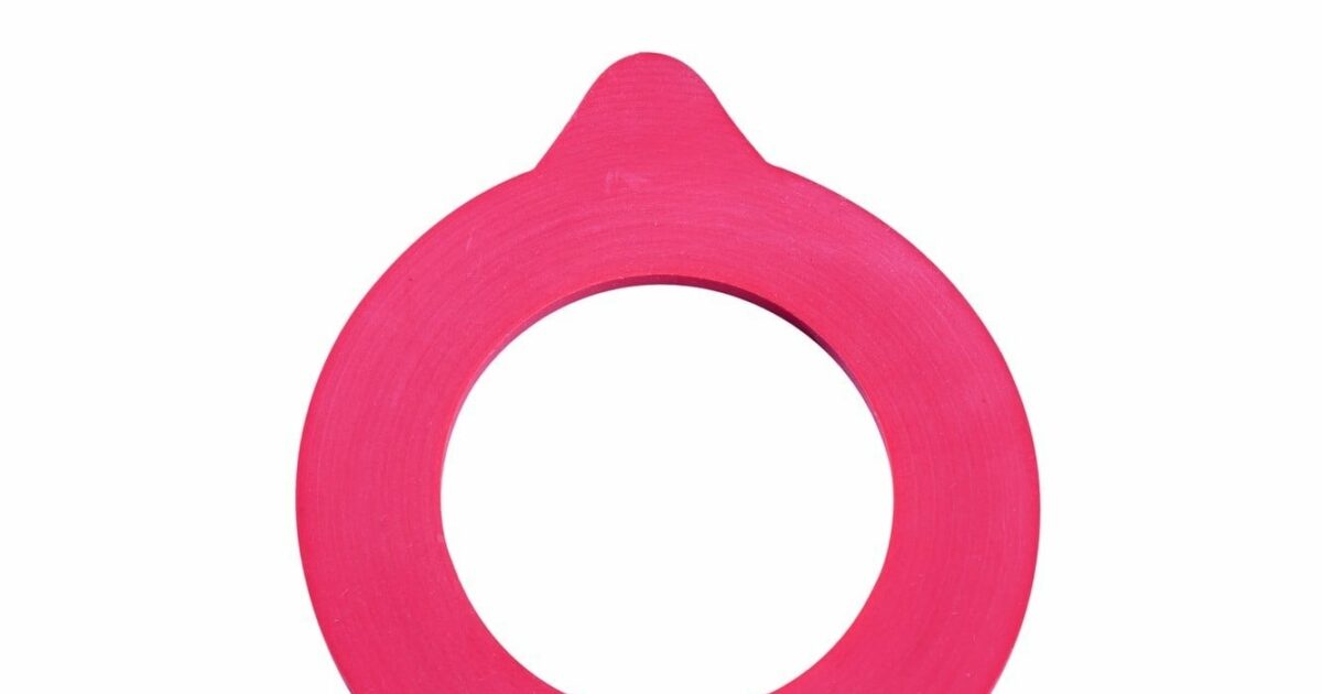 Weckringen van siliconen (10 stuks), kleur zwart. Buitenmaat diameter