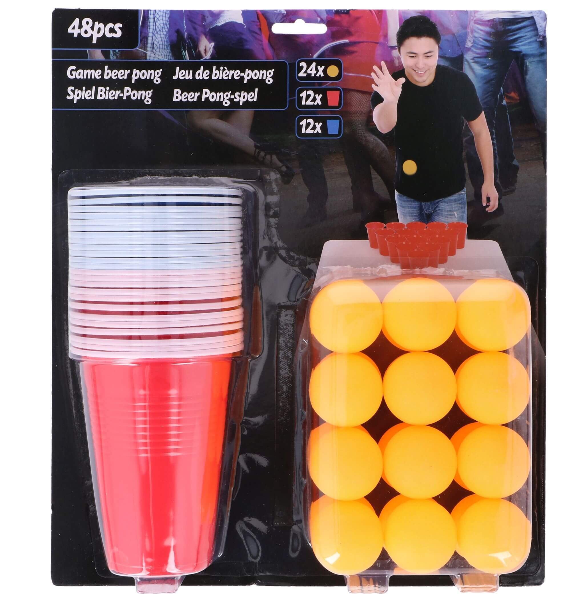 Bierpong spel 48pcs afbeelding