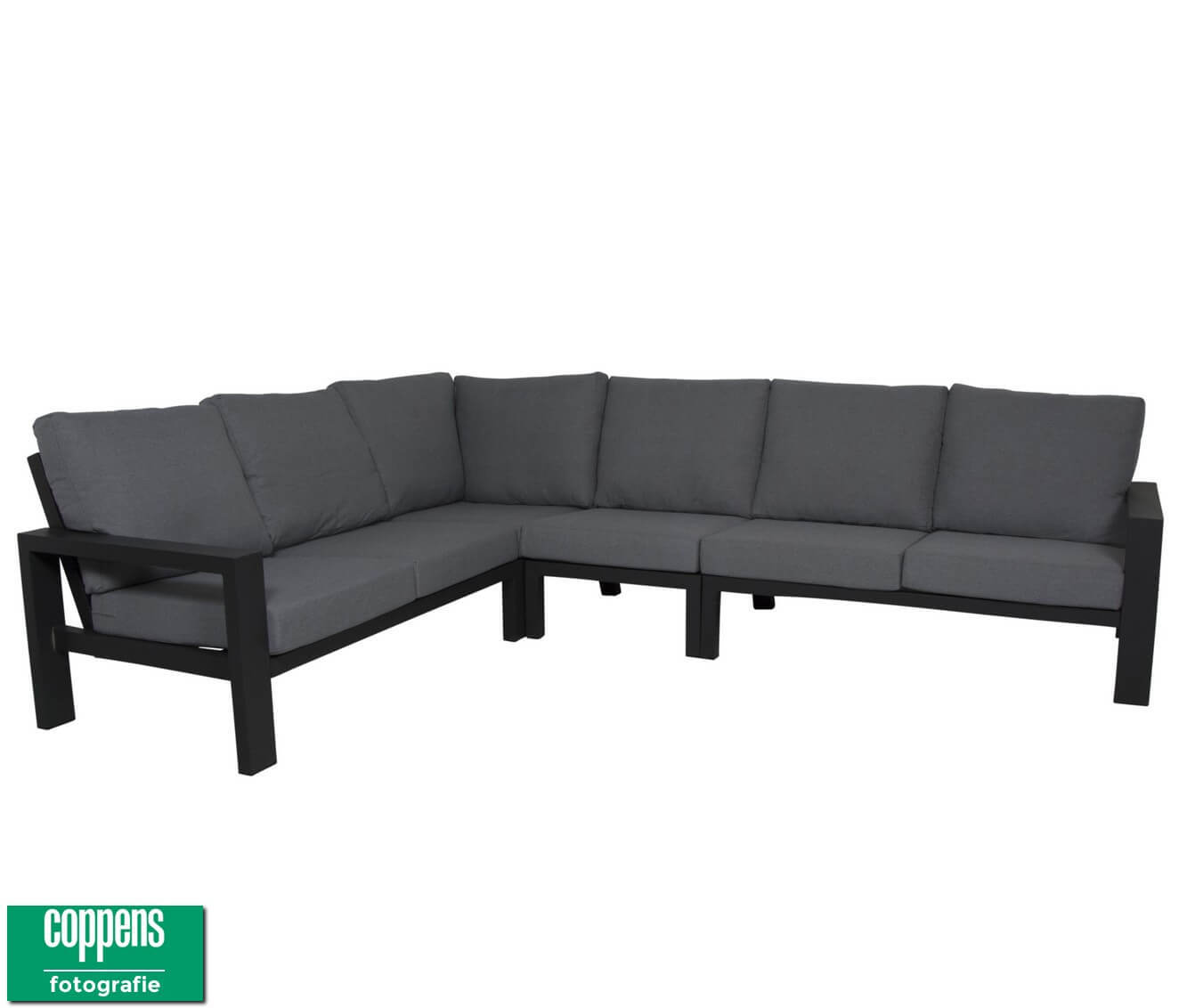 Qopps Montana hoek loungeset royal grey