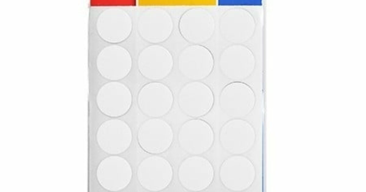 SOHO labels rondjes 16mm 3x28 stuks | Coppens Warenhuis