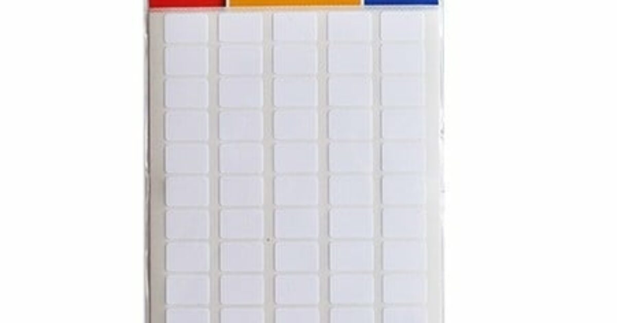 SOHO labels 12x8mm 6x65stuks | Coppens Warenhuis
