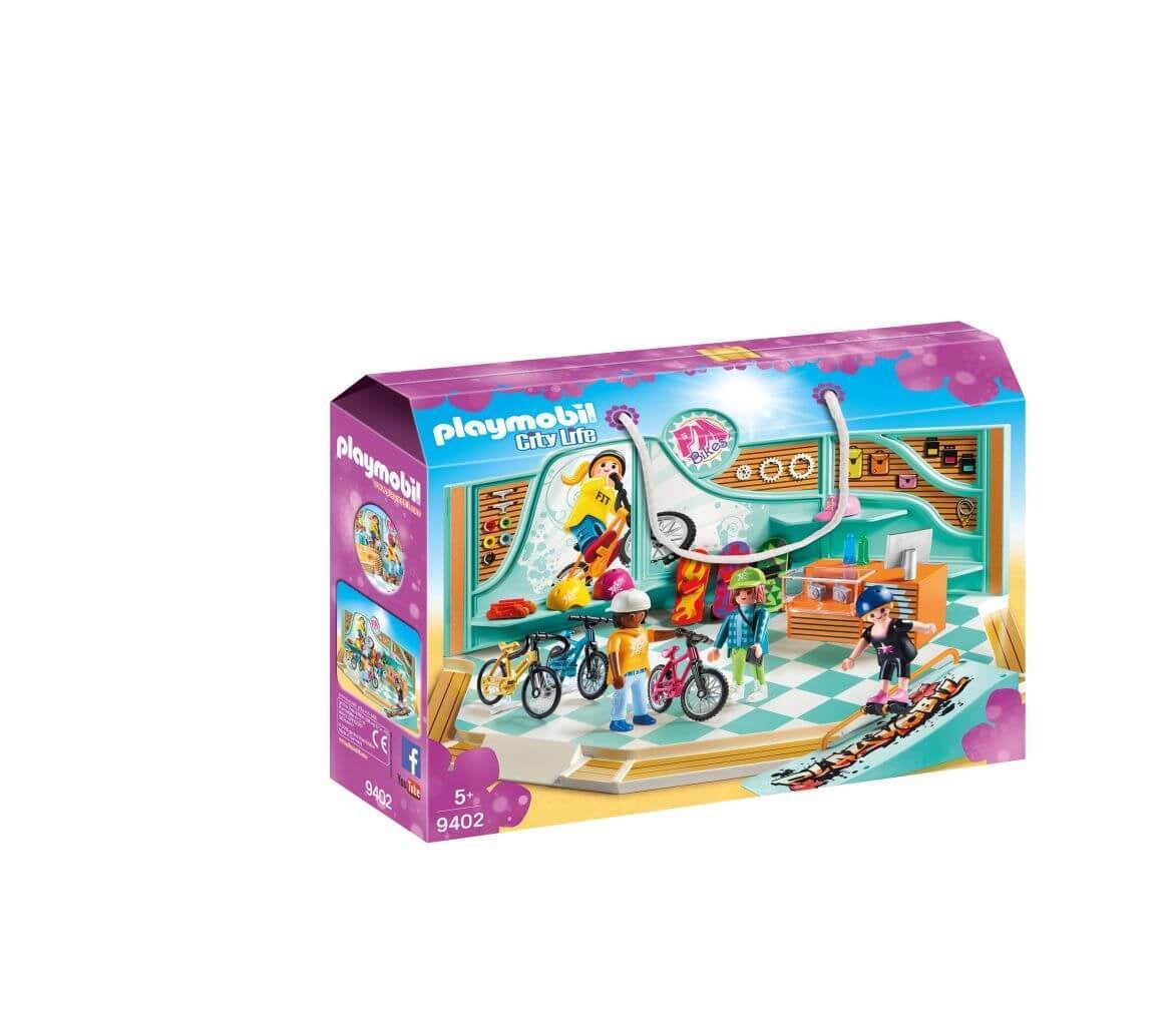 Playmobil® City Life 9402 fiets- en skatewinkel