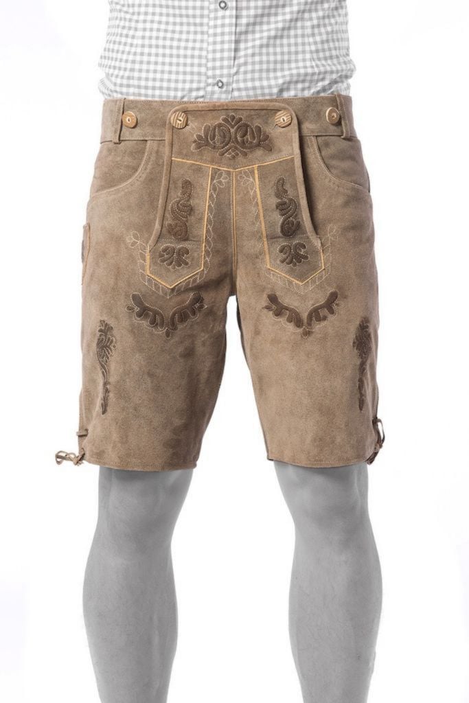Lederhose vintage short