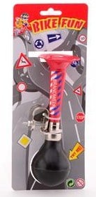 Bike Fun metalen fietstoeter brandweer