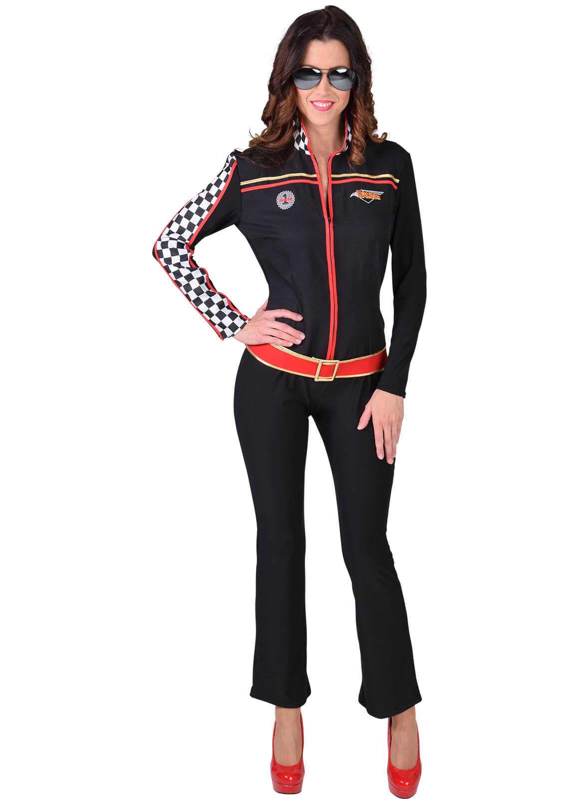 Race overall zwart