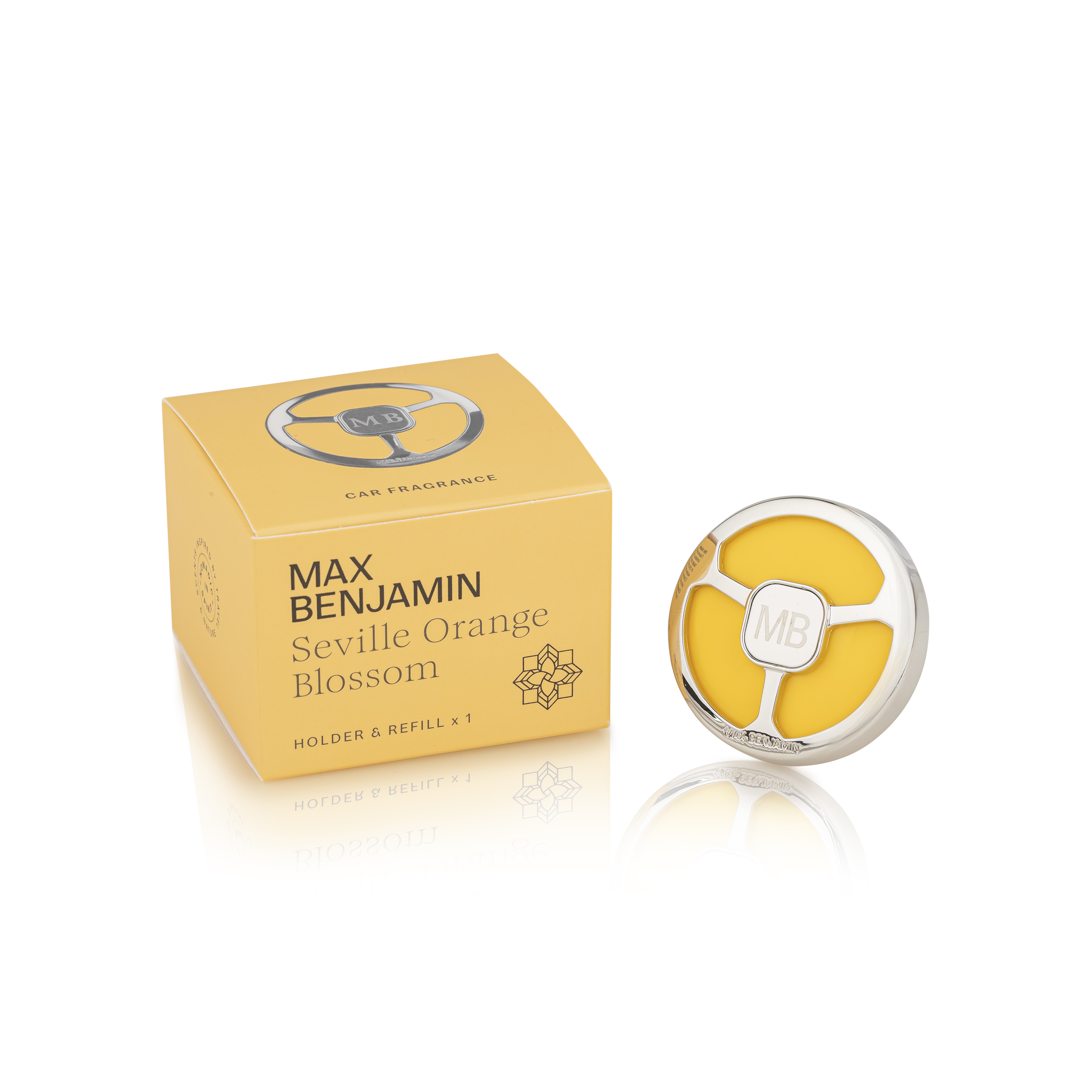 Max Benjamin Car Fragrance Dispenser Seville Orange Blossom