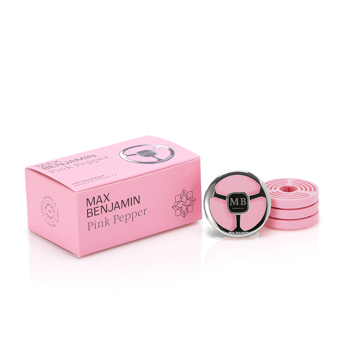 Max Benjamin Car Fragrance Gift Set Pink Pepper