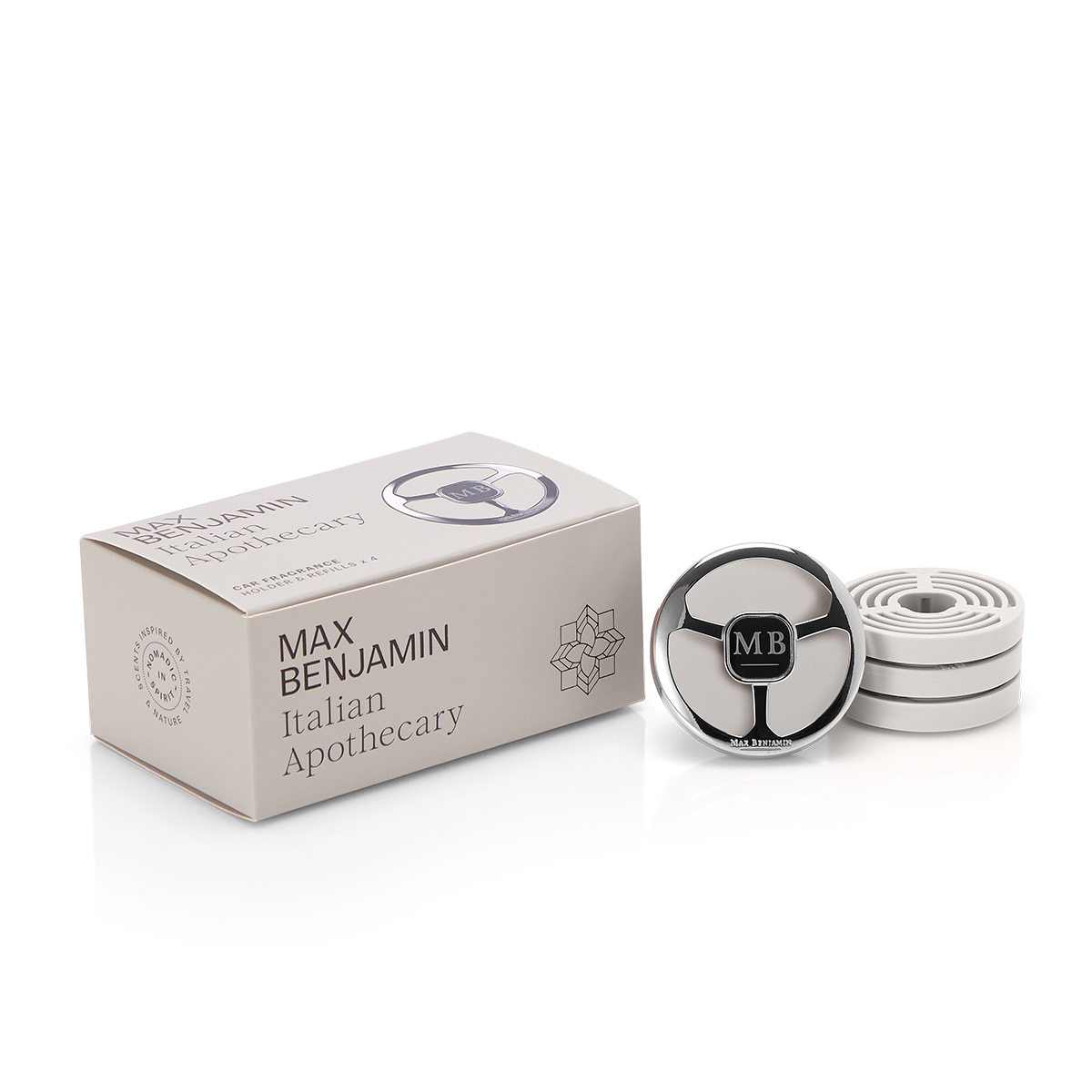 Max Benjamin Car Fragrance Gift Set Italian Apothecary