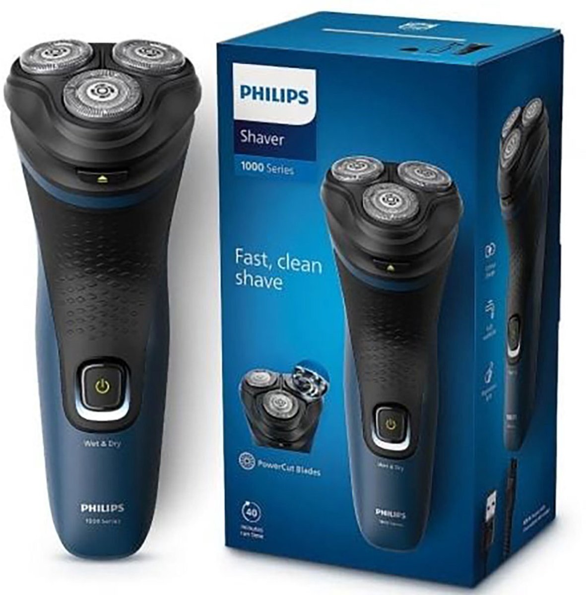 Philips S1151/00 Scheerapparaat nat en droog Gebruik