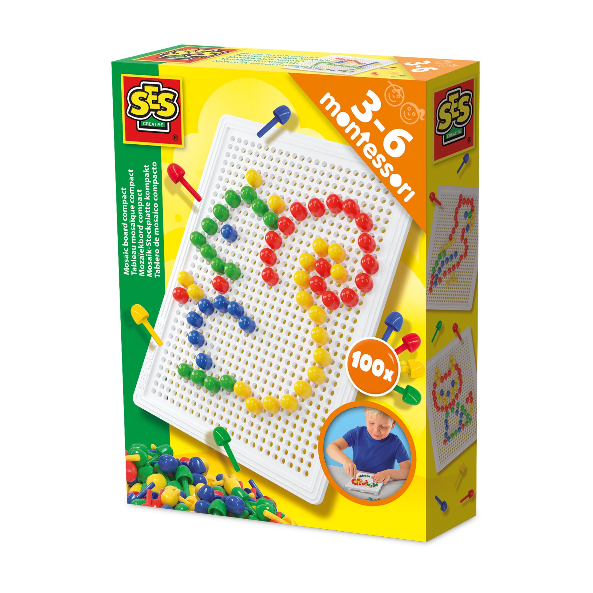 SES montessori mozakbord compact