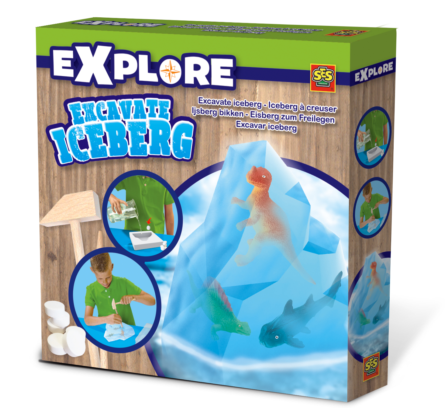 SES IJsberg bikken afbeelding