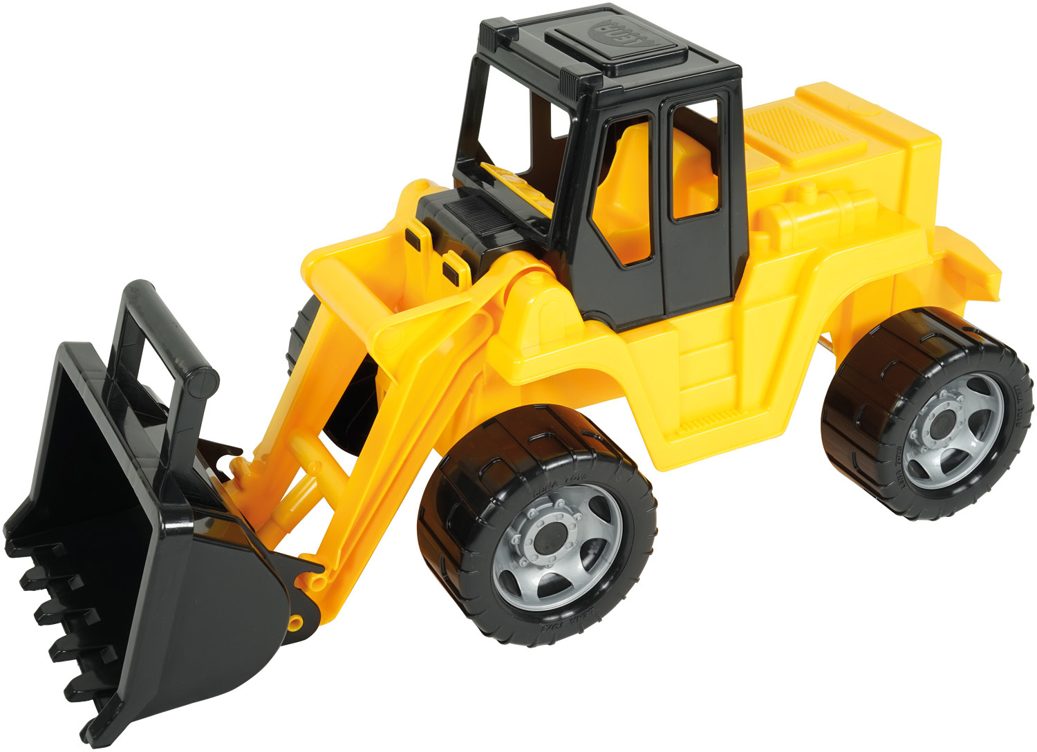 GIGA TRUCKS Shovel Pro Zwart / Geel 63cm afbeelding
