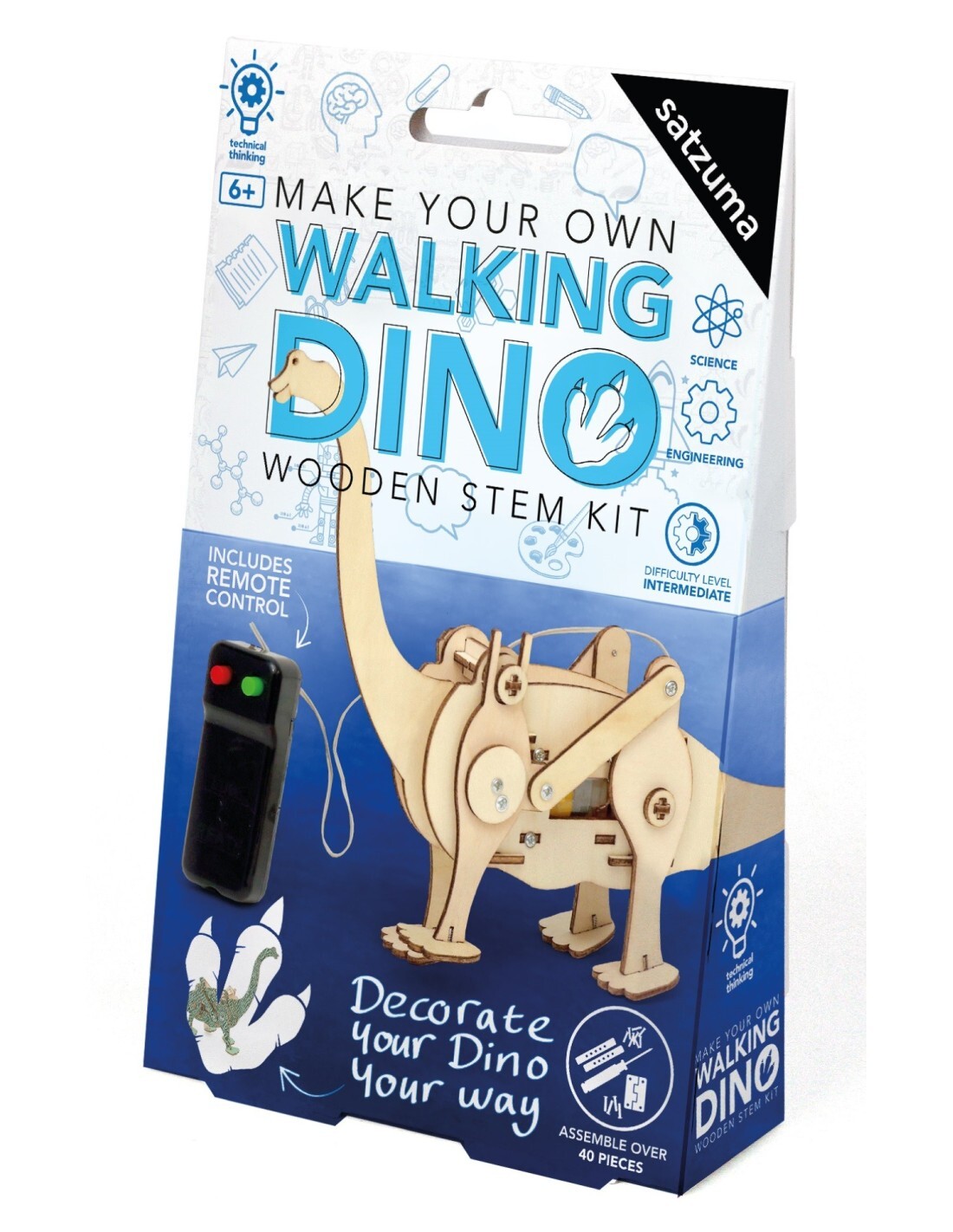 Satzuma - STEM - make your own walking Dino