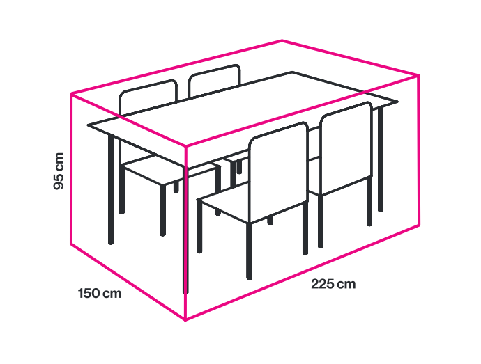 Winza Beschermhoes tuinset 220