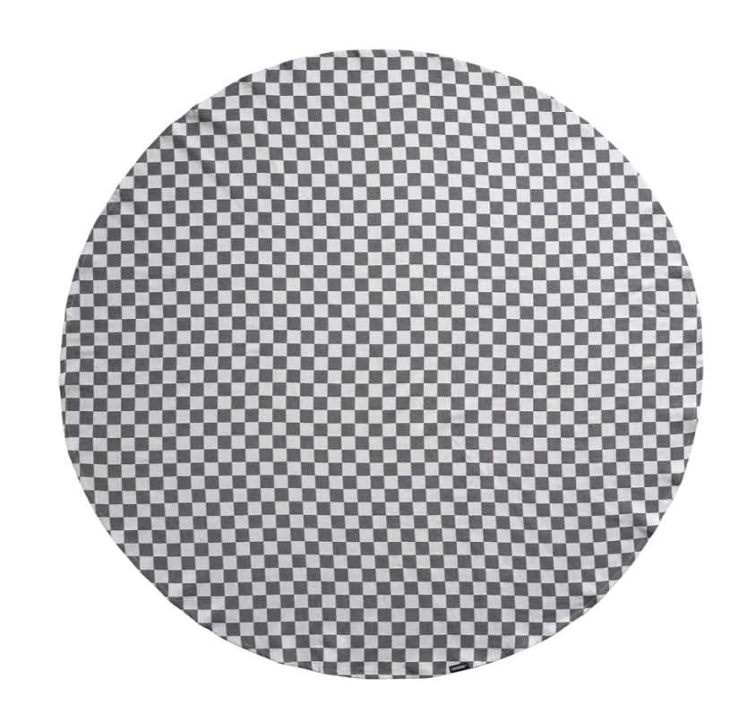 DDDDD tafelkleed barbecue 160cm rond black