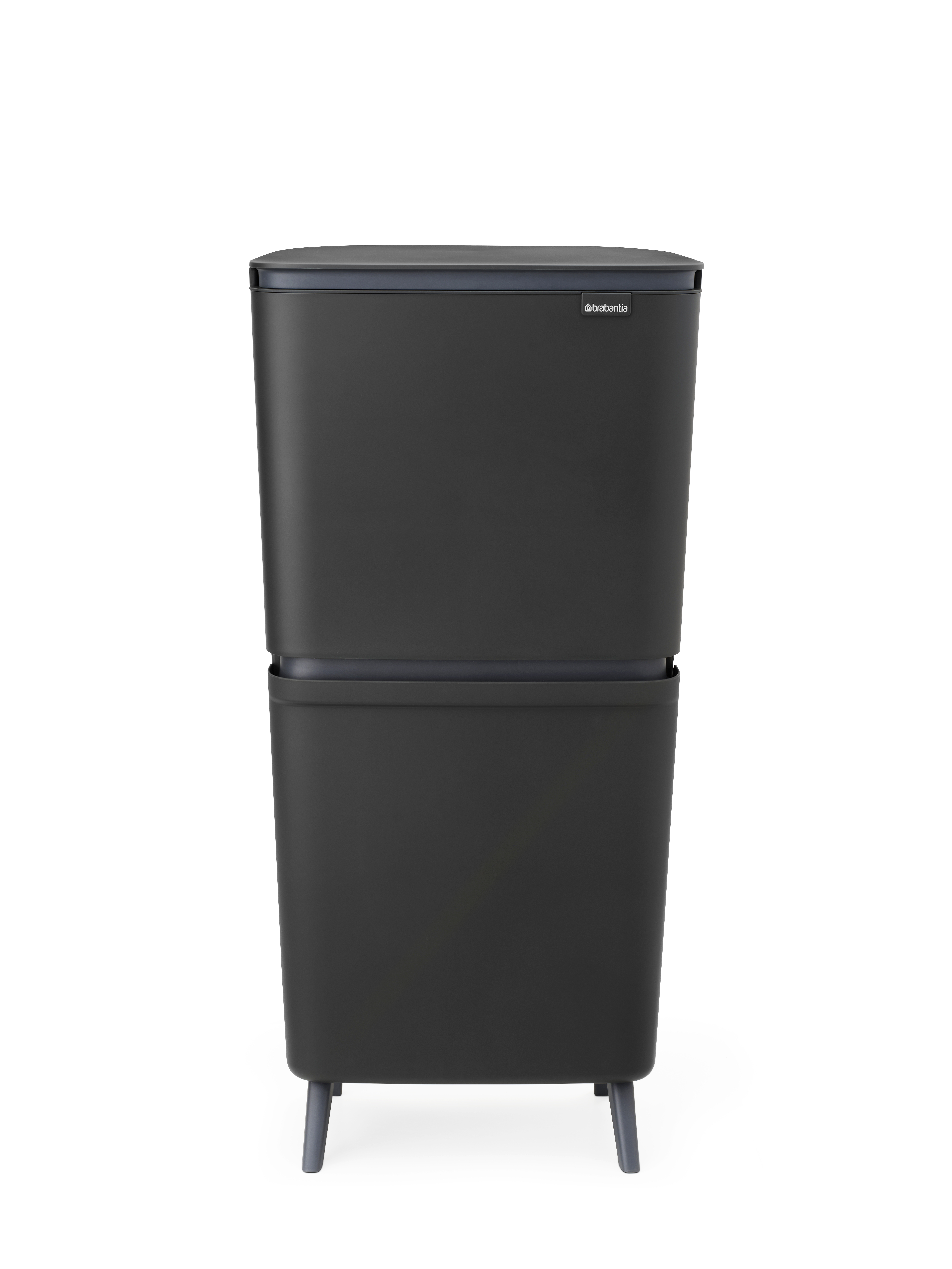Brabantia SortUp recycle prullenbak Hi 20+25 liter dark grey