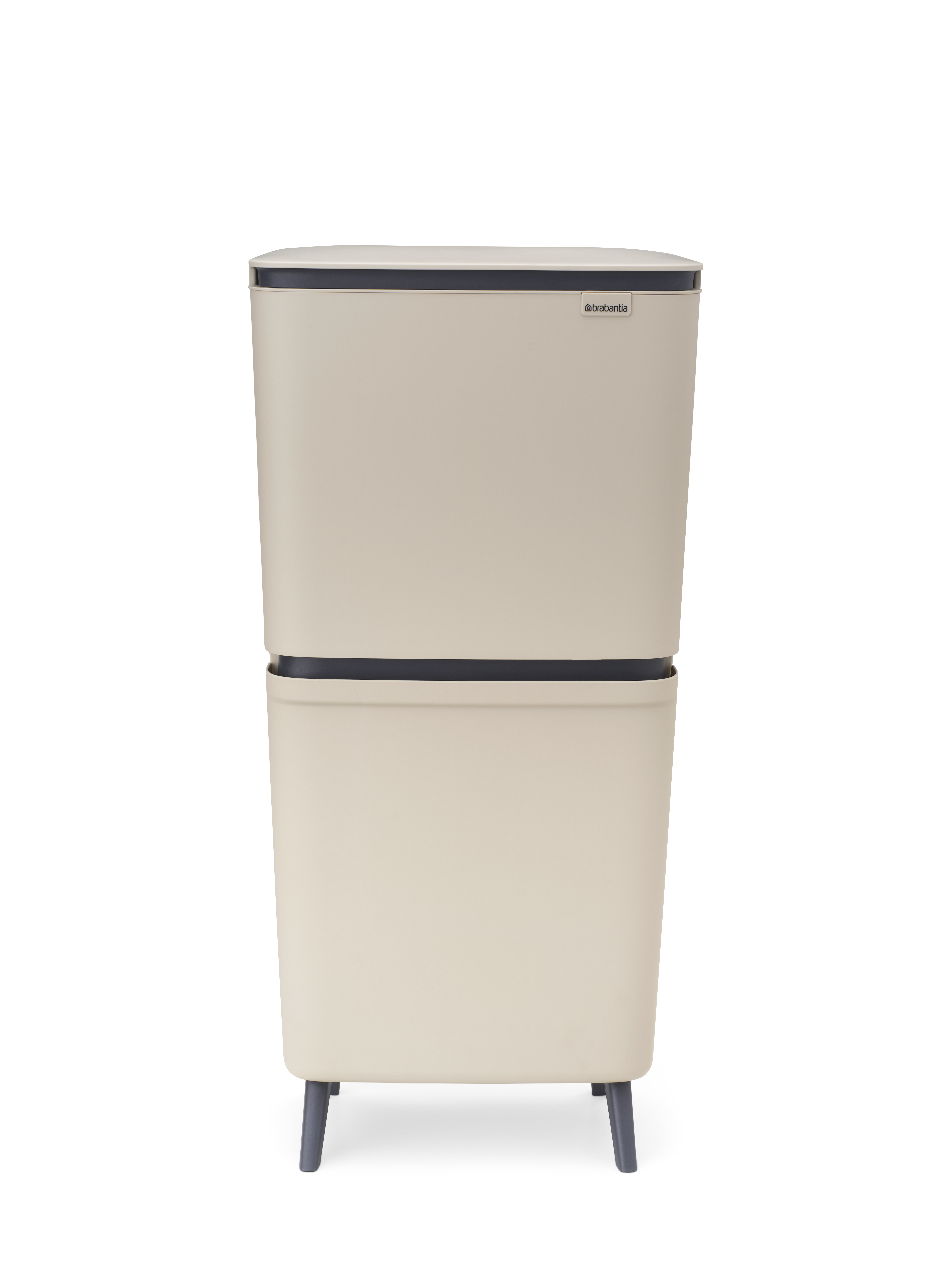 Brabantia SortUp recycle prullenbak Hi 20+25 liter soft beige