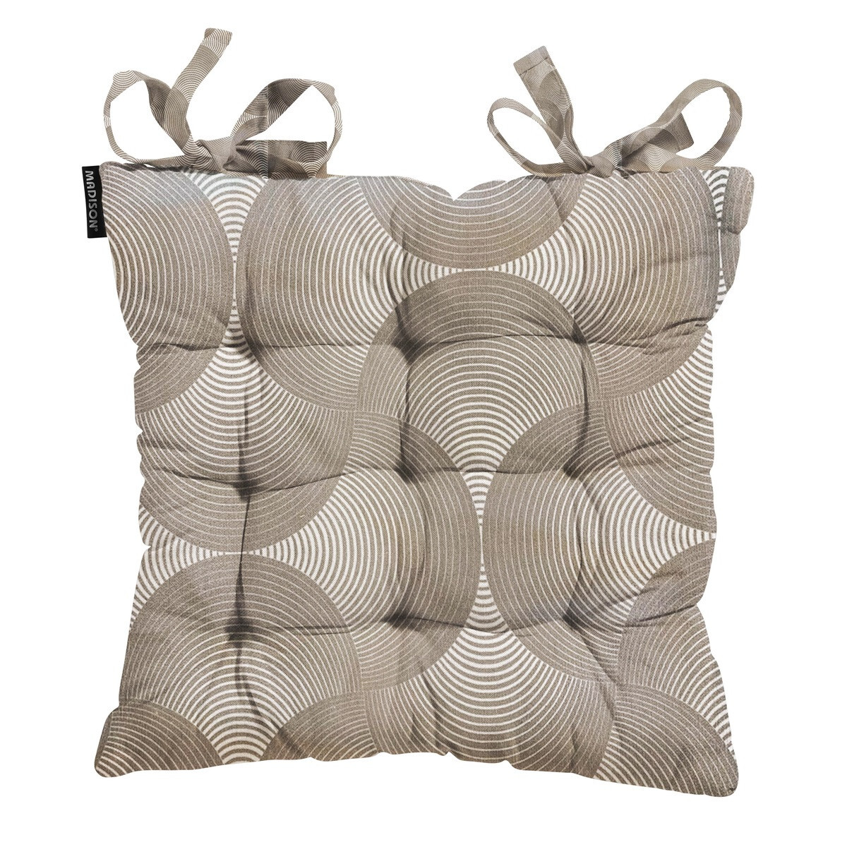 Madison Napels rondo taupe Toscane kussen