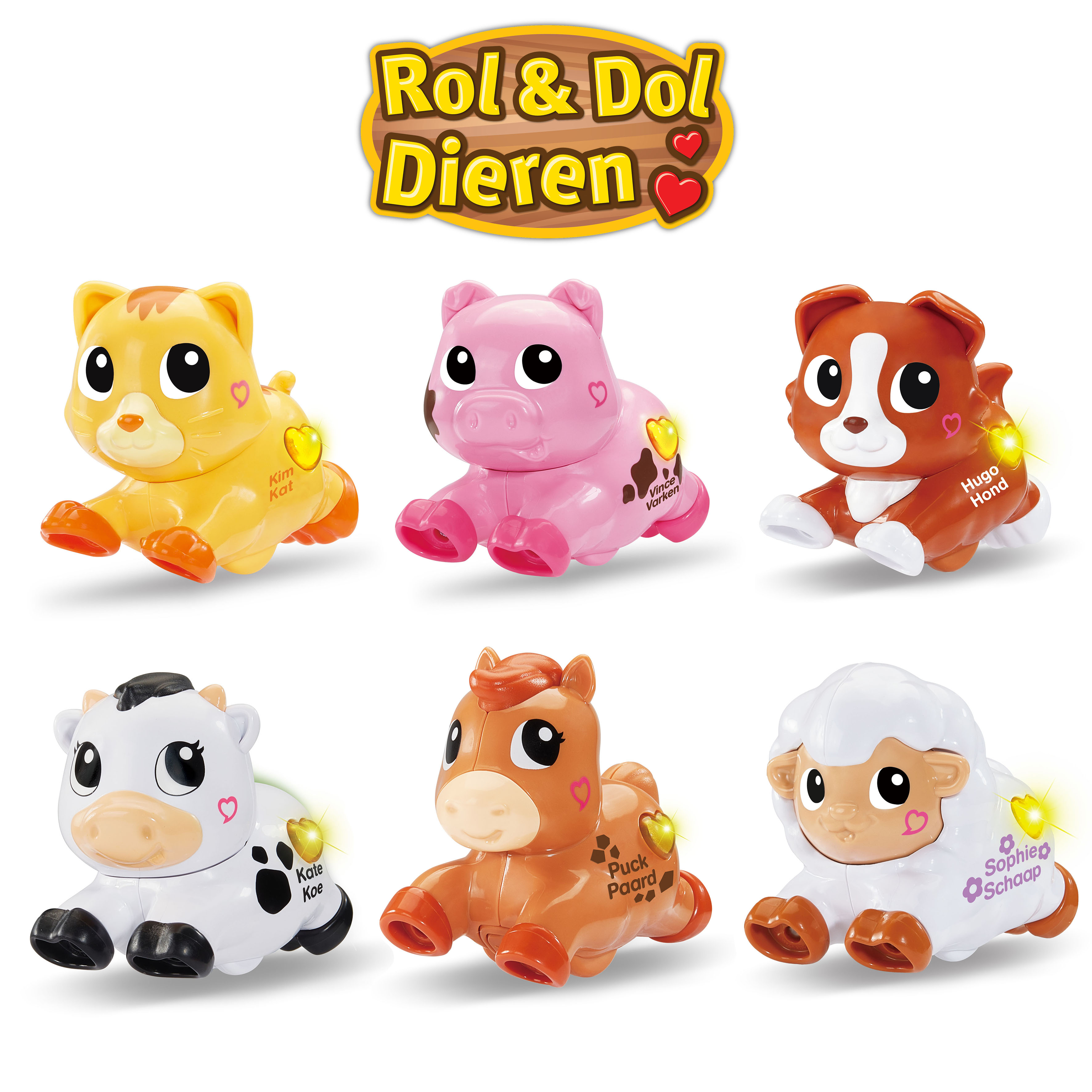 VTECH® Rol & dol dieren assorti