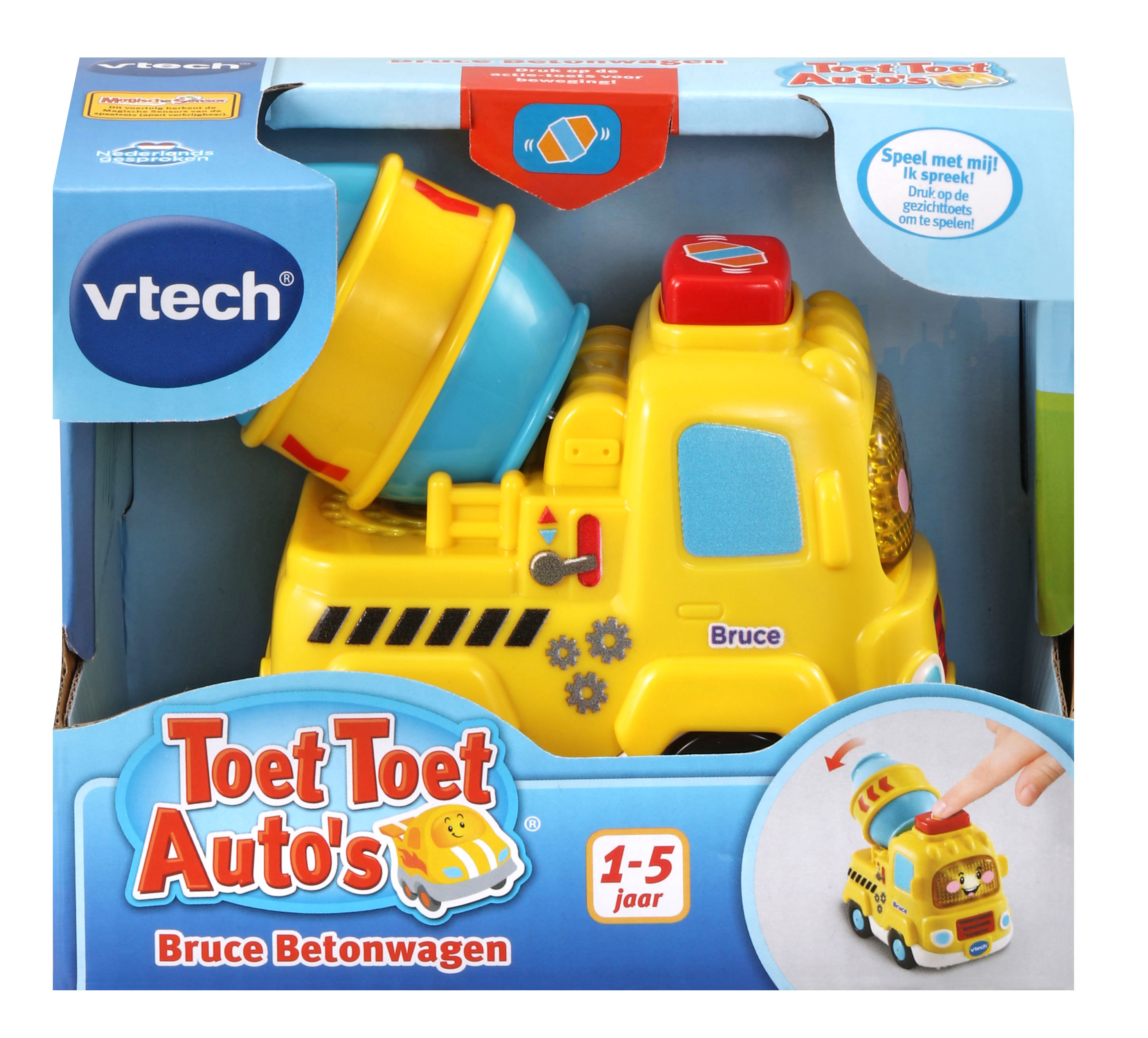 VTECH® Toet toet auto's Bruce betonwagen