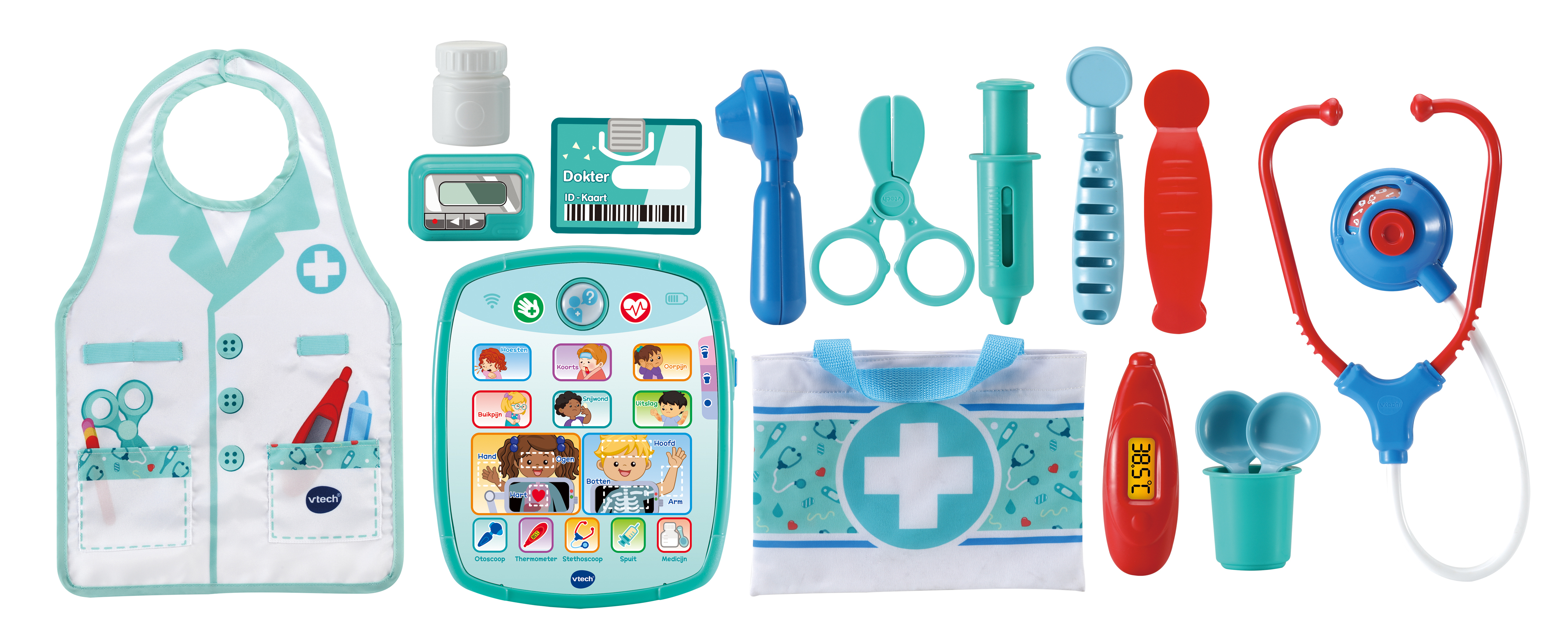 Vtech Verzorg & leer doktersset