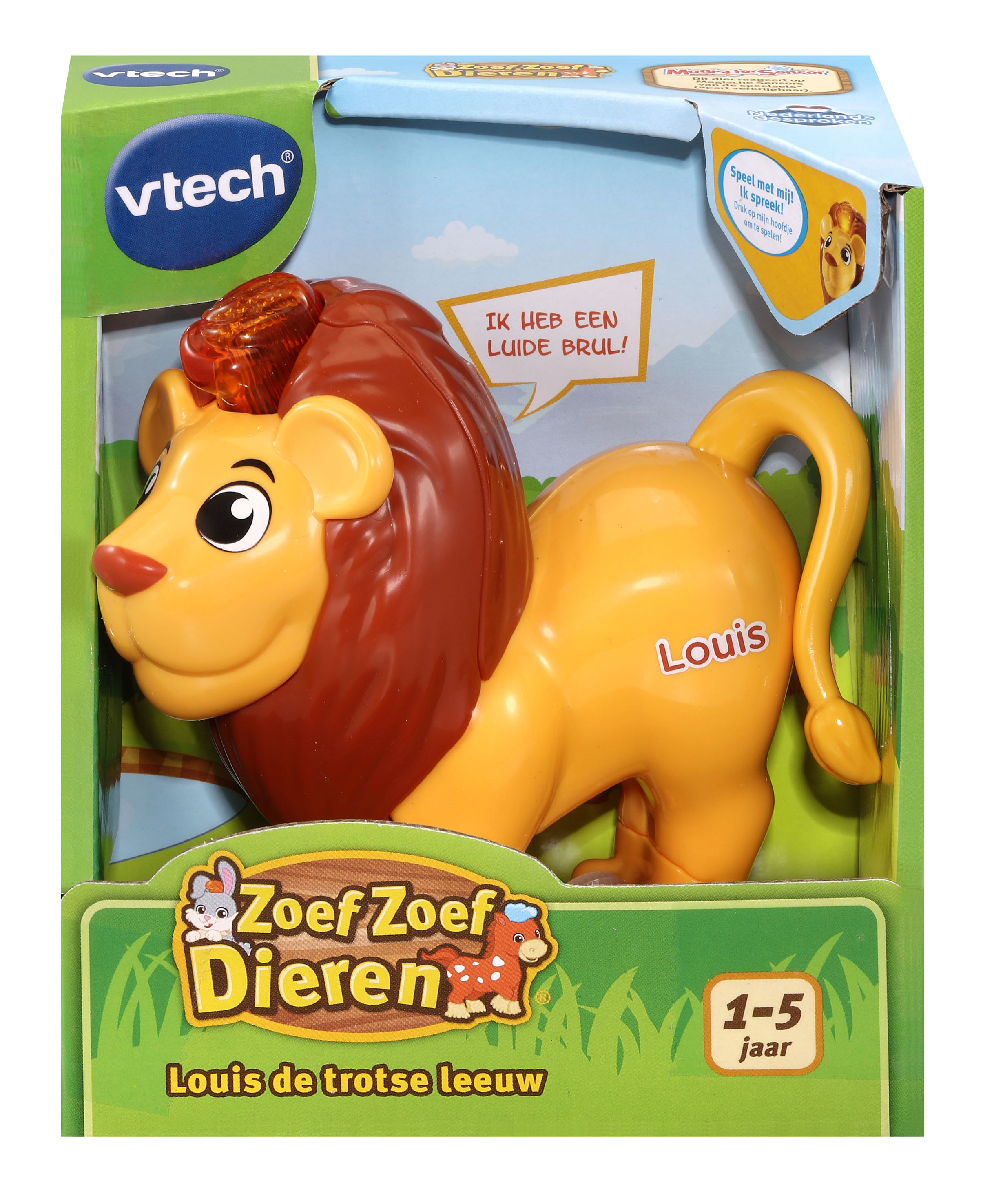 VTECH® ZoefZoef dieren Louis de trotse leeuw afbeelding