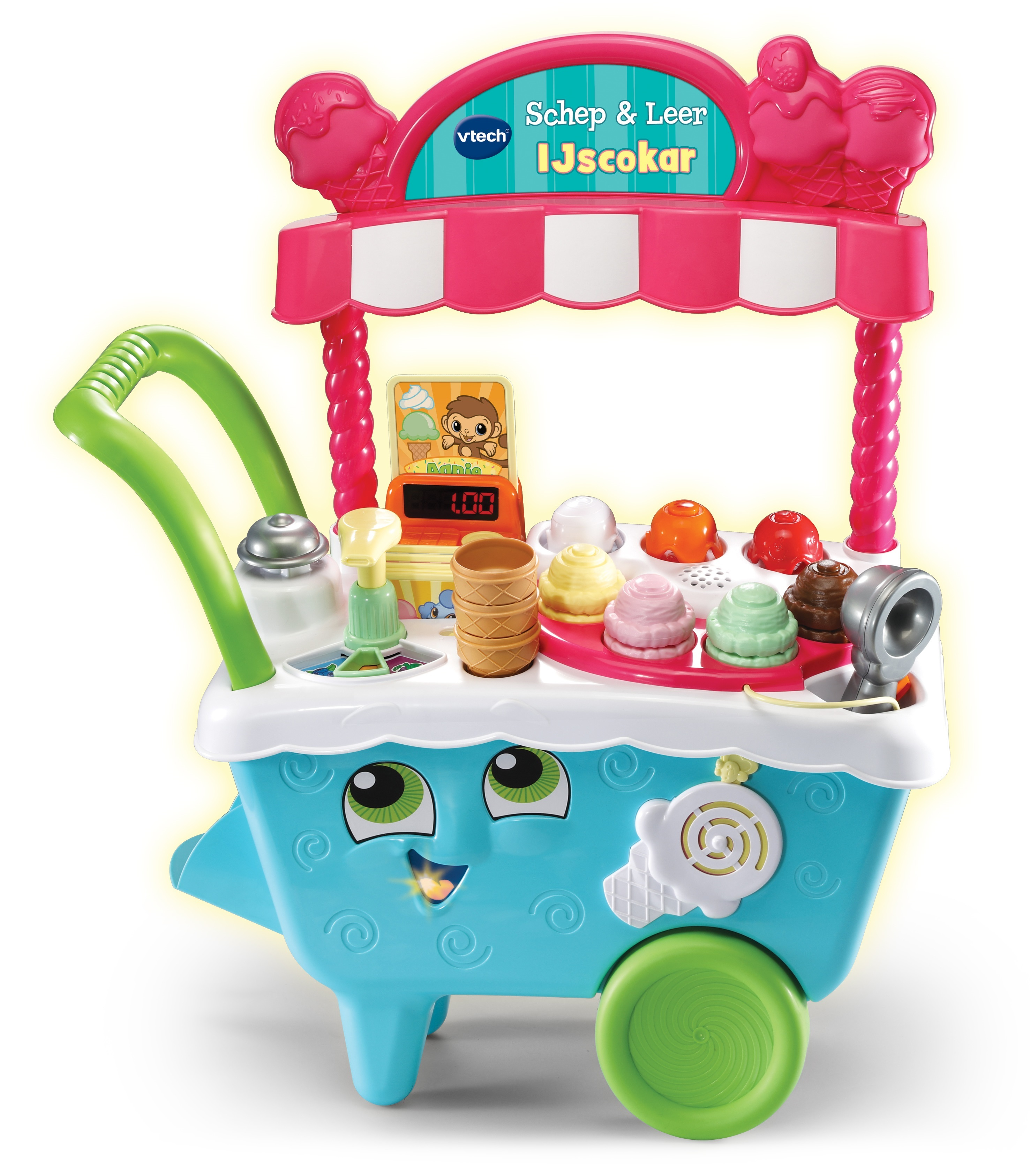VTECH® Schep en leer ijscokar