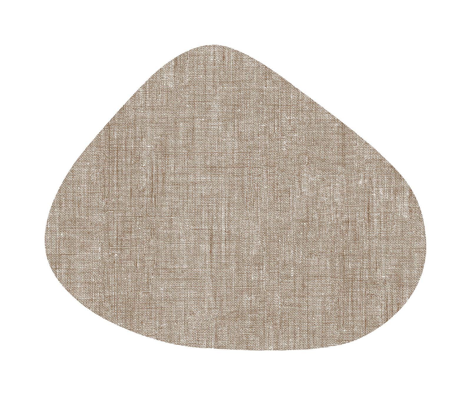 Wicotex placemat luxx curved taupe