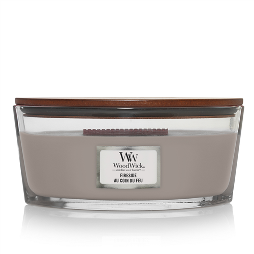 WoodWick fireside ellipse candle