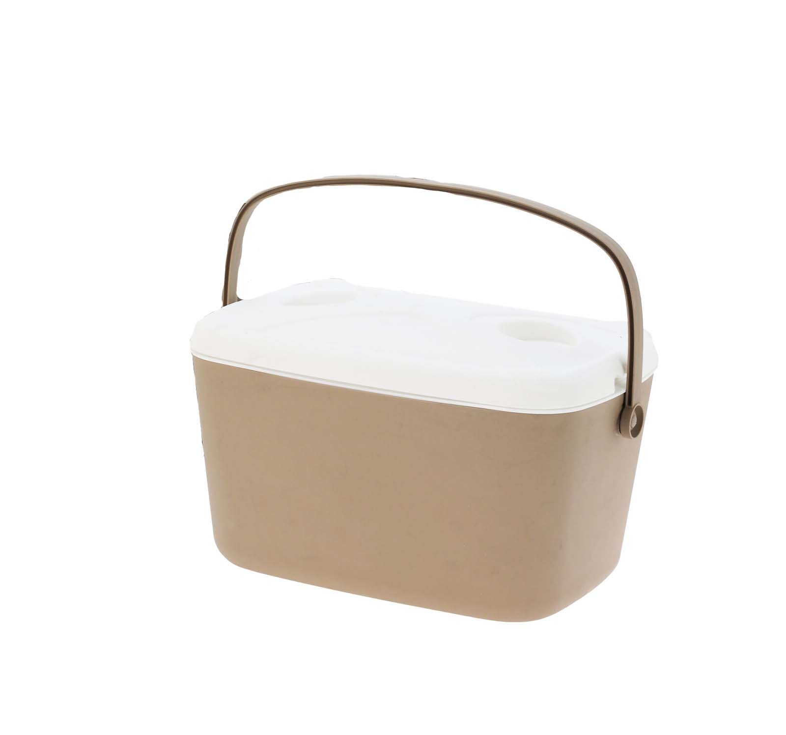 Koelbox 15 liter beige