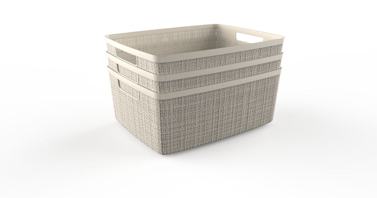 Curver Jute Mandje L 20 Liter Stijlvol Offwhite… Coppens Warenhuis