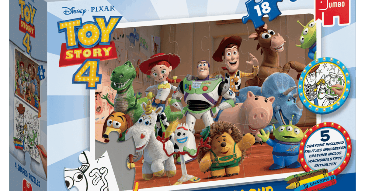 Jumbo puzzel 18 stukjes Disney Toy Story 4 Puzzle… | Coppens Warenhuis