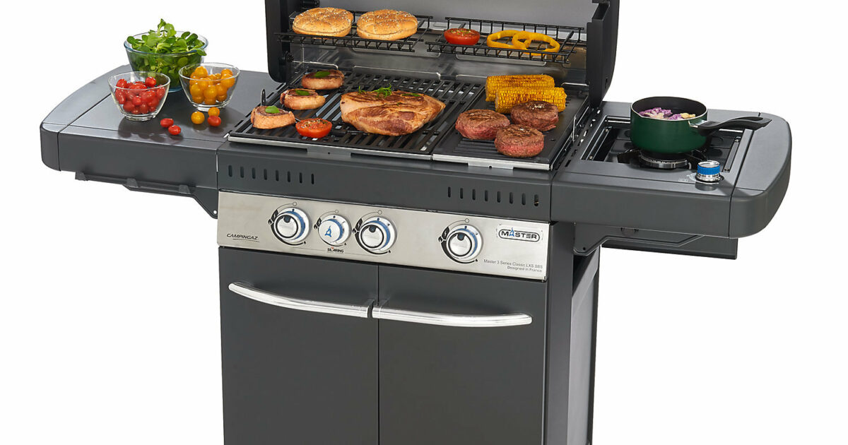 Master 3 Series Classic Lxs Sbs Gasgrill Campingaz BBQ Master 3 series classic LXS SBS | Coppens Warenhuis