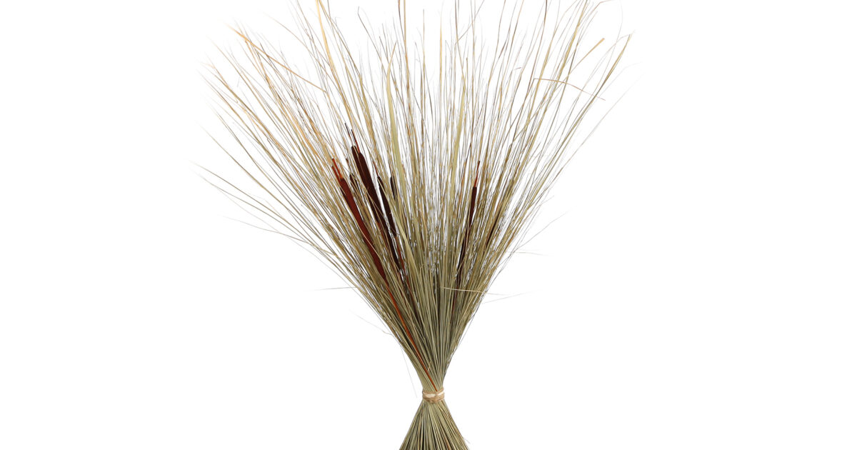 Typha and Snake grass nat.mat 100cm | Coppens Warenhuis