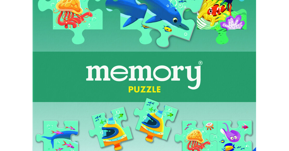 Ravensburger Memory puzzel Onderwaterwereld | Coppens Warenhuis