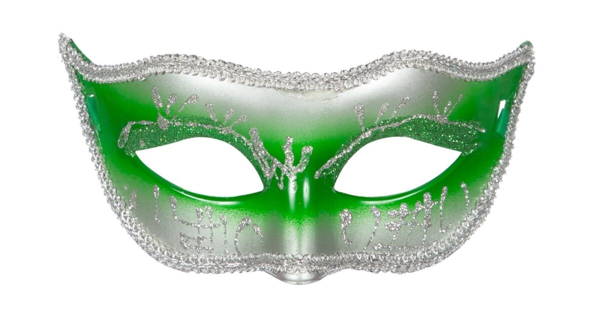 Masker met band groen | Coppens Warenhuis