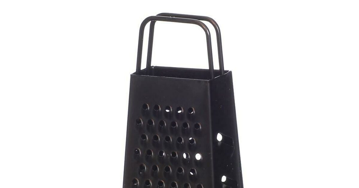 Rasp Zwart 7,5 X3,5 X2,5 Cm | Coppens Warenhuis