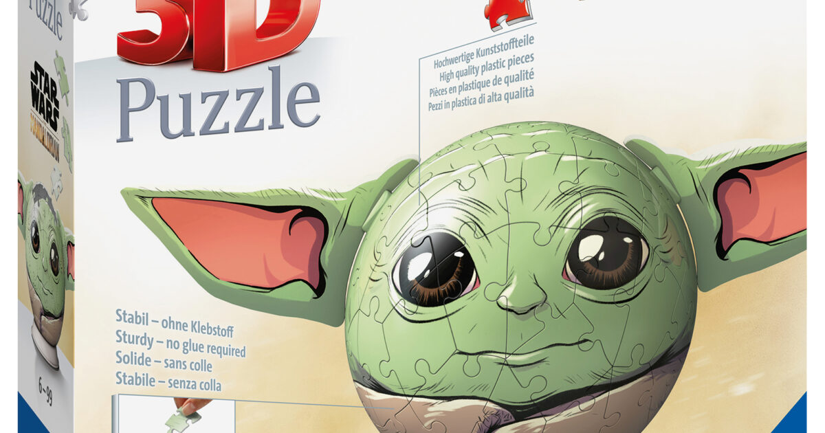 Ravensburger puzzelbal 72 stukjes Star Wars Grogu… | Coppens Warenhuis