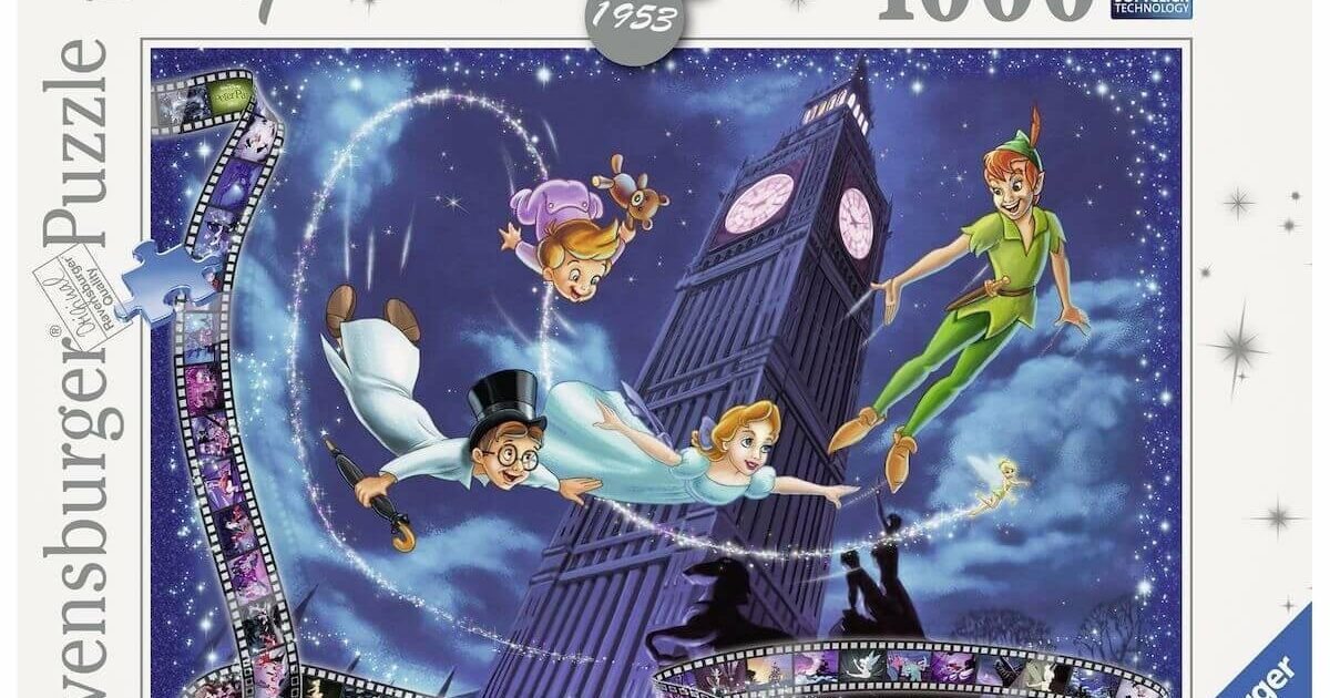 Ravensburger puzzel 1000 stukjes Disney Peter Pan | Coppens Warenhuis
