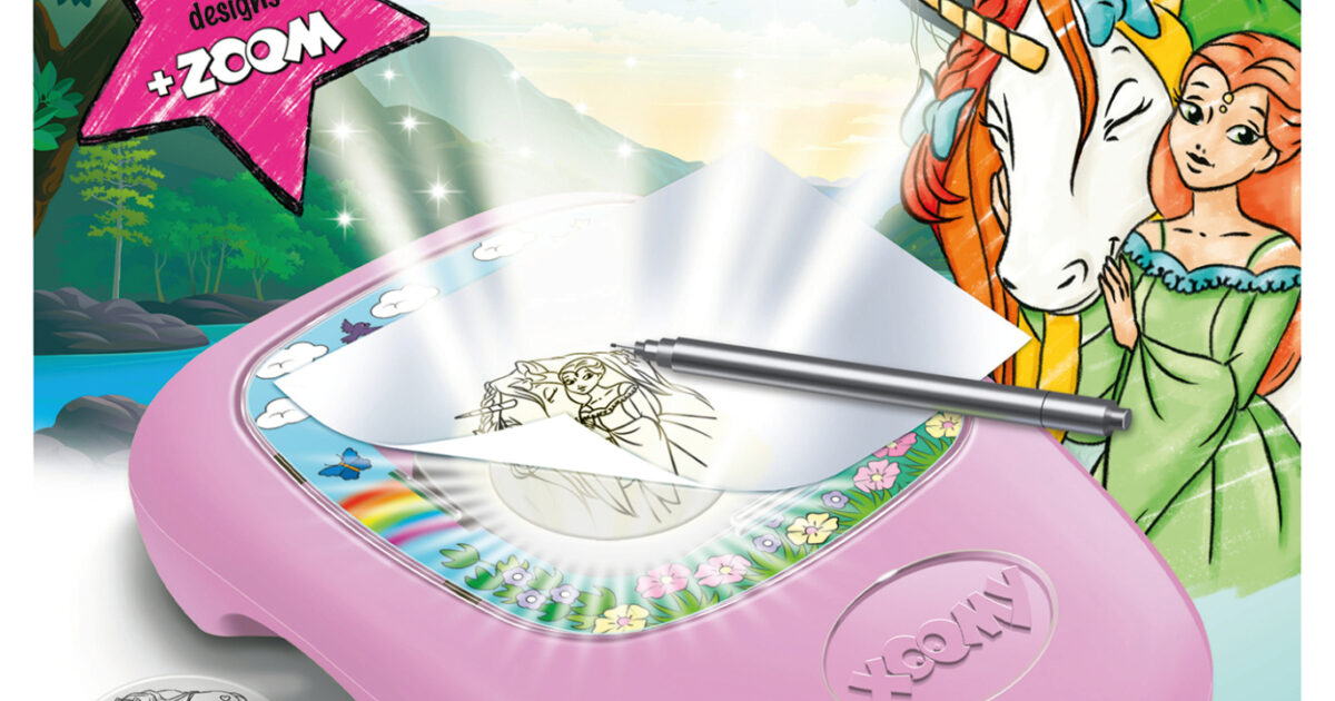 Xoomy Maxi avec rouleau - Ravensburger - Jeu créatif - Table à dessin - 72 films-modèles - Dès 6 Xoomy Maxi avec rouleau - Ravensburger - Jeu créatif - Table à dessin - 72 films-modèles - Dès 6
