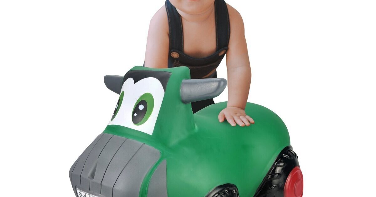 Jamara Fendt Hüpftraktor mit Pumpe, bis 50 kg